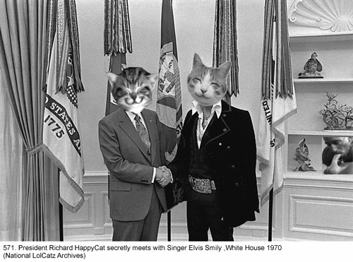 Richard Nixon & Elvis Presley